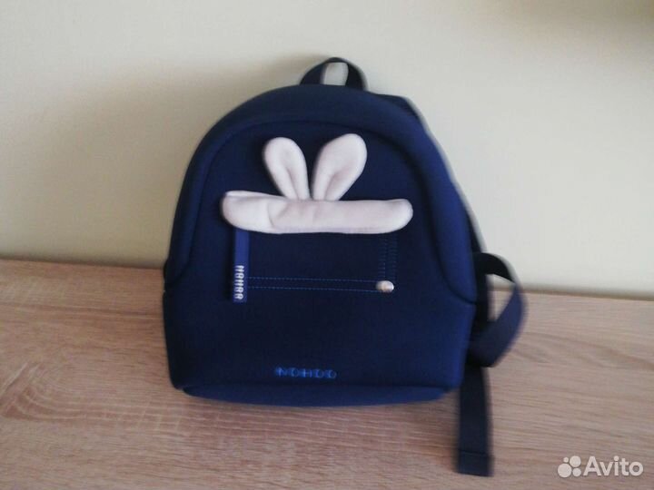 Детский рюкзачок фирмы nohoo с ушками зайчика