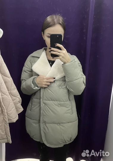 Пуховик зимний женский