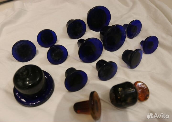 Пробки кобальт 19век