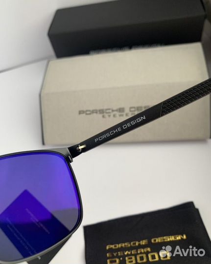 Очки porsche design polaroid черные