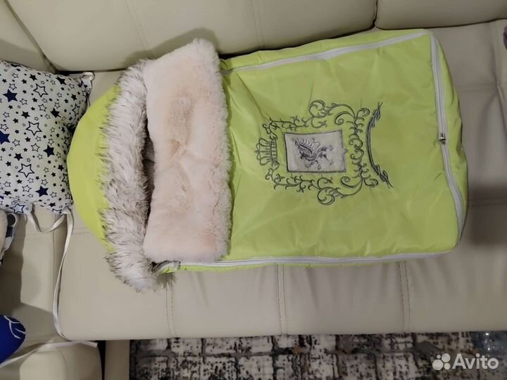 Зимний конверт в коляску