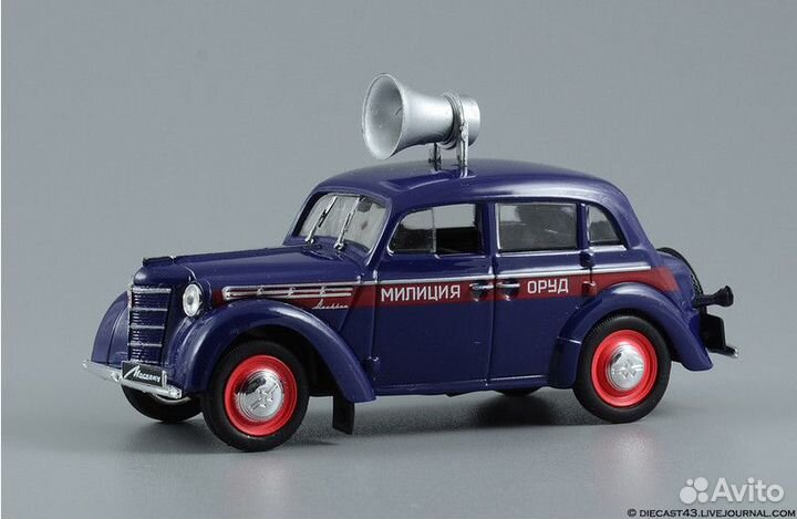 Модель москвич 400-420 оруд