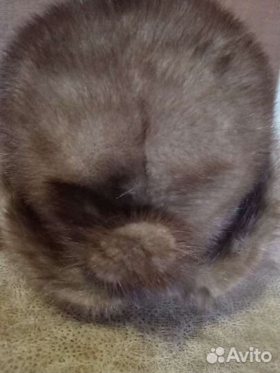 Шляпка норковая женская