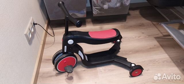 Самокат 3 в 1 беговел велосипед