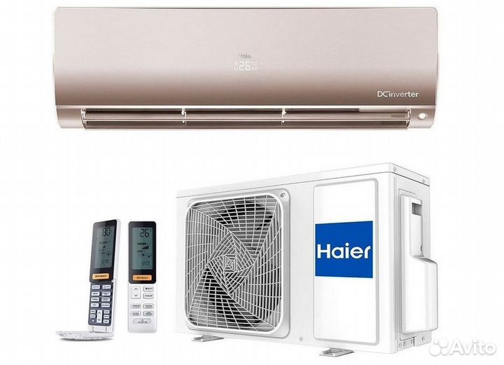 Сплит система с установкой