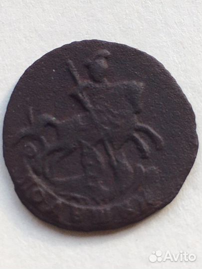 Полушка 1793г б/б