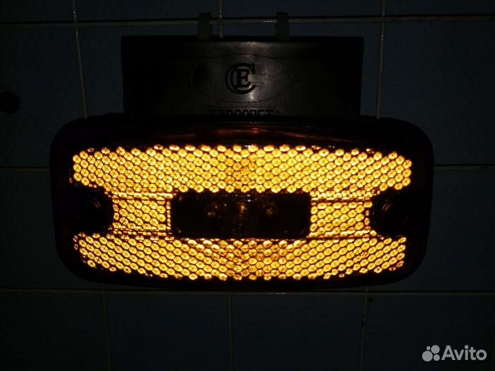 Фонарь габаритный боковой с кронштейном гф 1-25