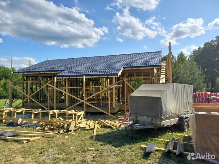 Подъем домов ремонт крыш заборы