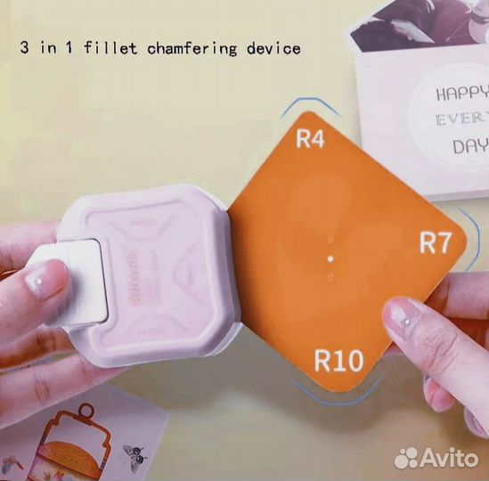 Мини-триммер для обрезки углов бумаги