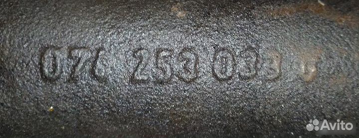 T4 VW Volkswagen Коллектор выпускной 074253031D