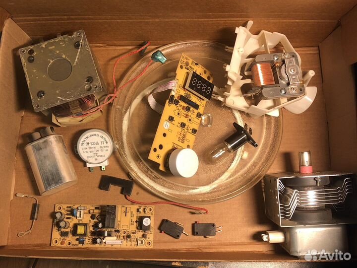 Микроволновая печь supra mws-2103tw на запчасти