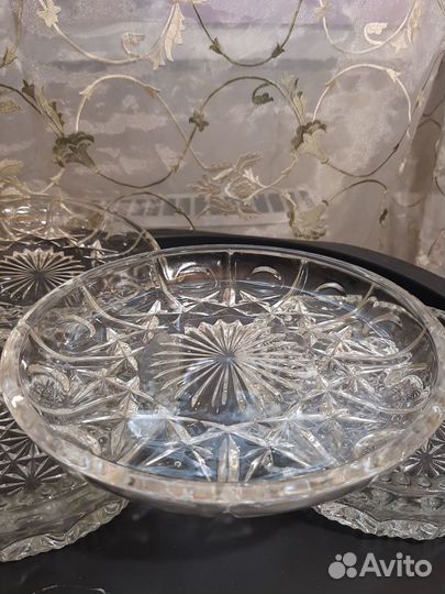 Хрустальная посуда СССР