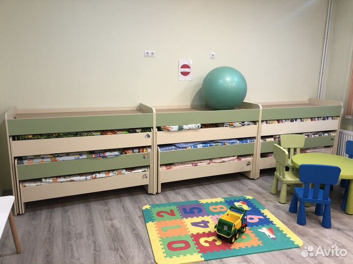 Кровать четырех ярусная для детского сада