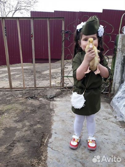 Костюм для девочки 9 мая