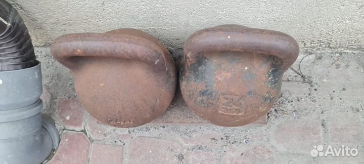 Гири 24кг бу