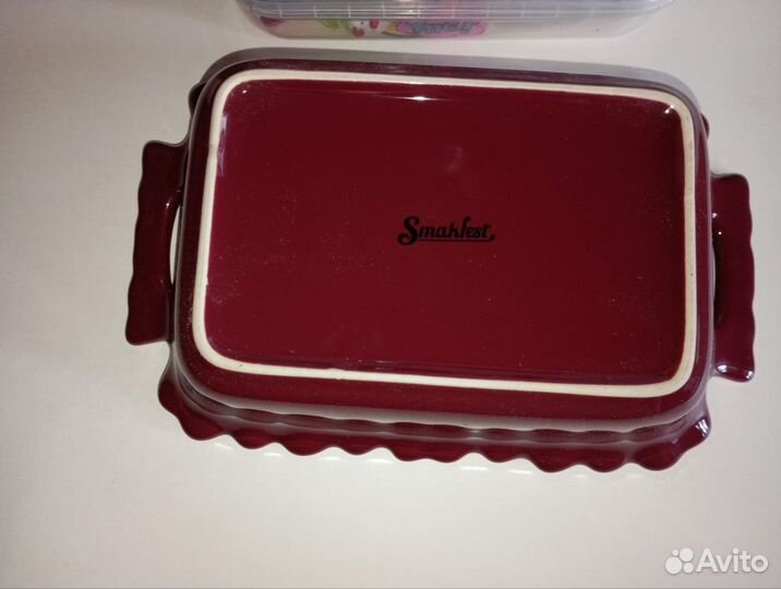 Форма для запекания в духовке и микроволн керамика