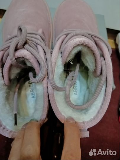 Новые ботинки/угги Abricot р 38