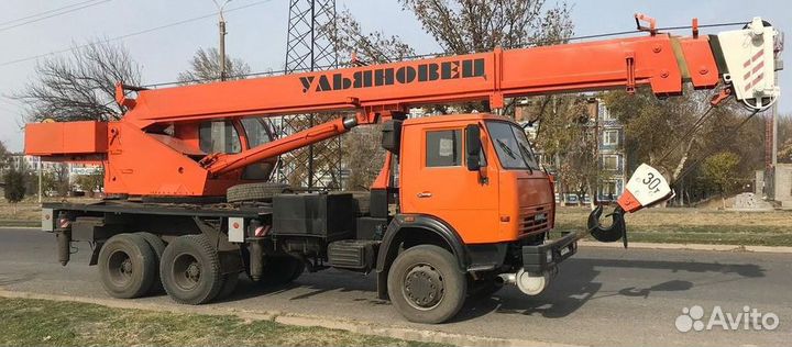 Автокрановщик на автокран Ульяновец 30 т, (Камаз)