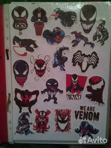 Наклейка, стикеры