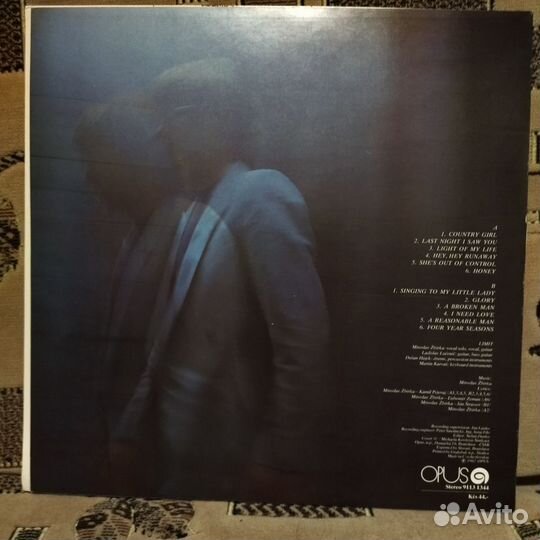 3 диска - Miroslav Zbirka, Чехословакия