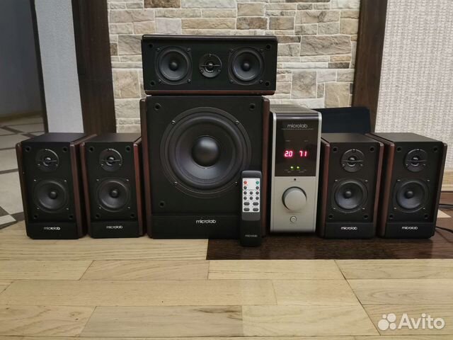 Колонки 5.1 с усилителем купить в Санкт-Петербурге | Электроника | Авито
