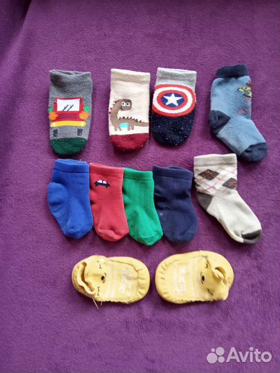 Носки, пинетки