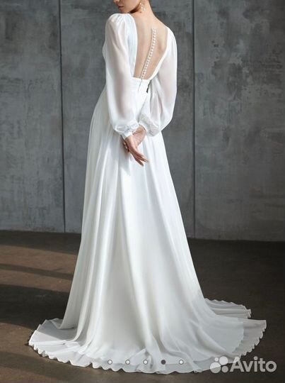 Свадебное платье 44- 46 новое