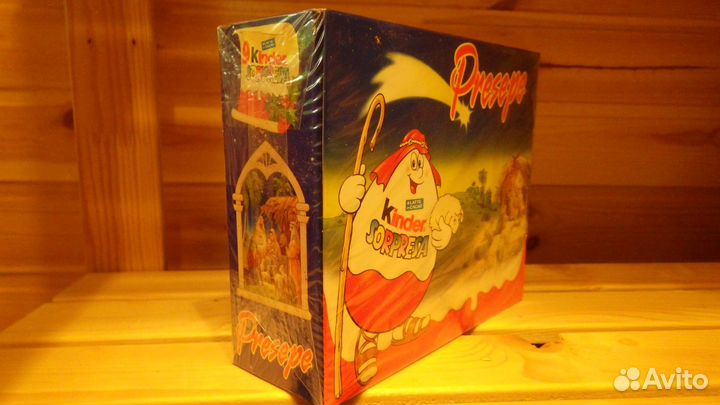 Рождественский набор Киндер Kinder Presepe italy