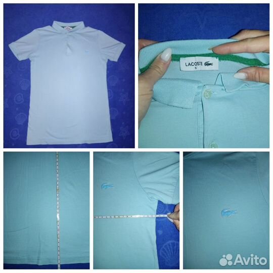 Поло и рубашки мужские Lacoste Zara