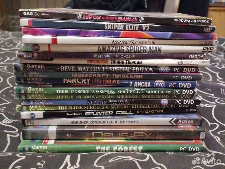 Компьютерные игры диски