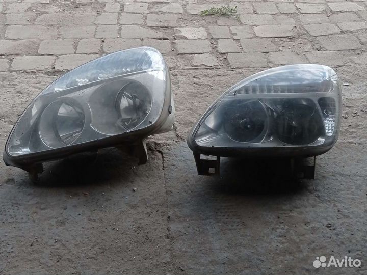 Передние фары на газель