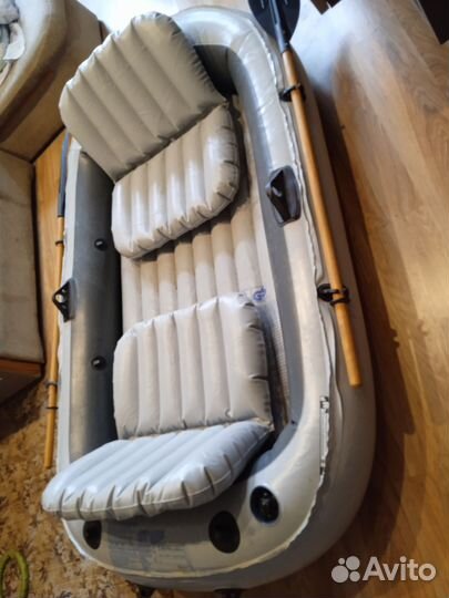 Лодка надувная двухместная