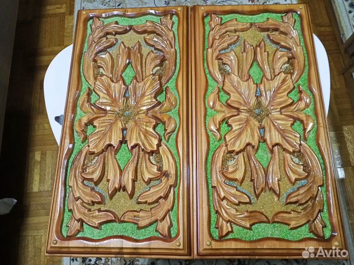 Нарды резные ручной работы