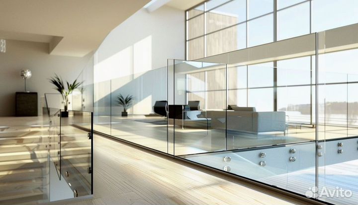 Стеклянное ограждение