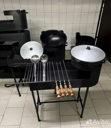 Мангал с подказанником