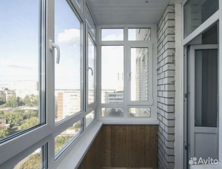 Остекление пвх конструкции под ключ