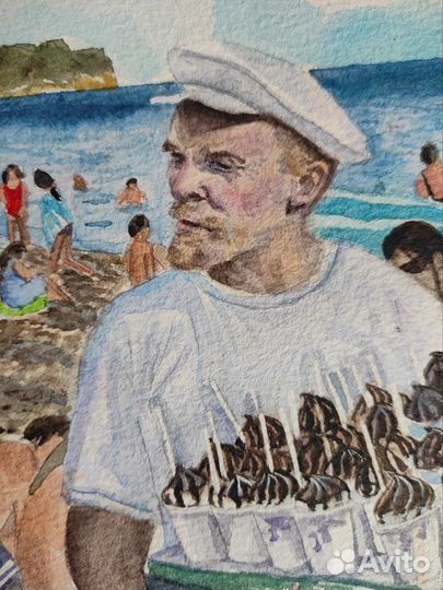 Картина акварелью 