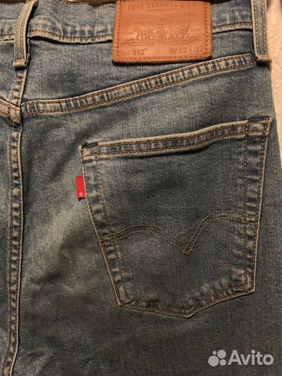 Джинсы levis 512 lot