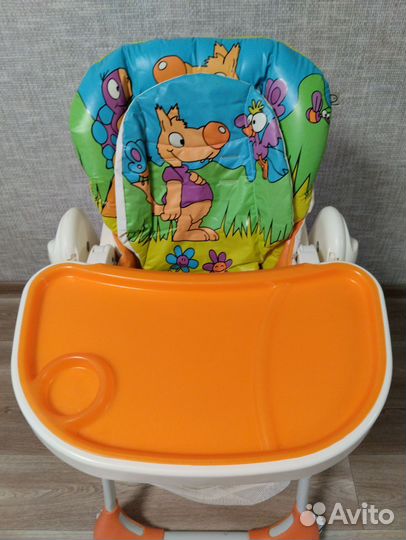 Стульчик для кормления chicco polly
