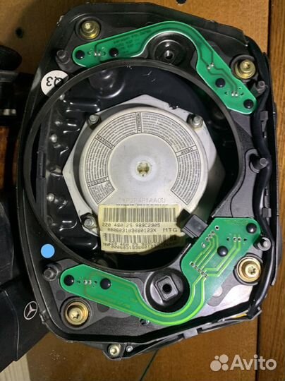 SRS Руля W220 подушка без-ти w220