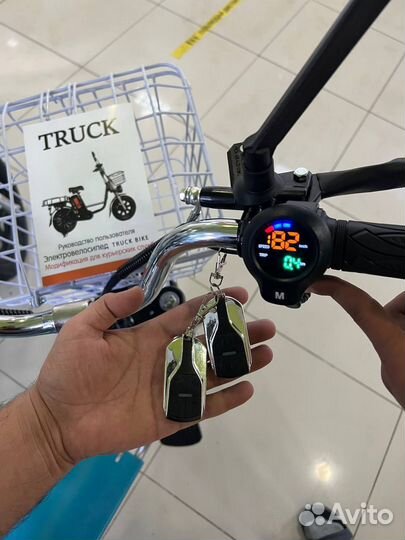 Электровелосипед truck bike Монстр с акб 60на 21А