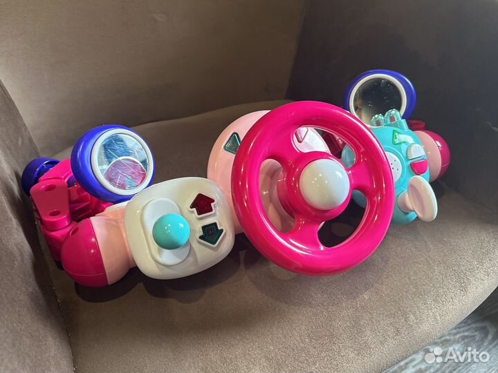 Игрушка руль на коляску