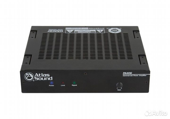 Усилитель atlas sound pa40g