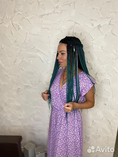 Продаю комплект сенегальские косы 2000