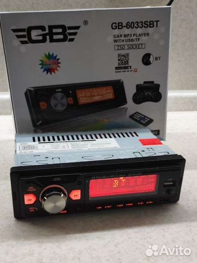 Магнитола 1 din pioneer/GB