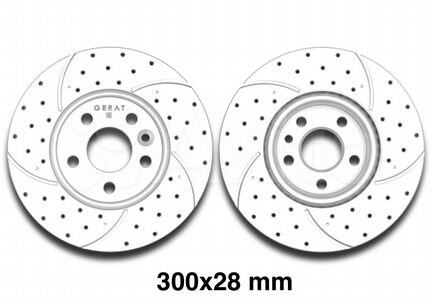 Тормозные диски Land Rover Evoque/Volvo XC70/Ford