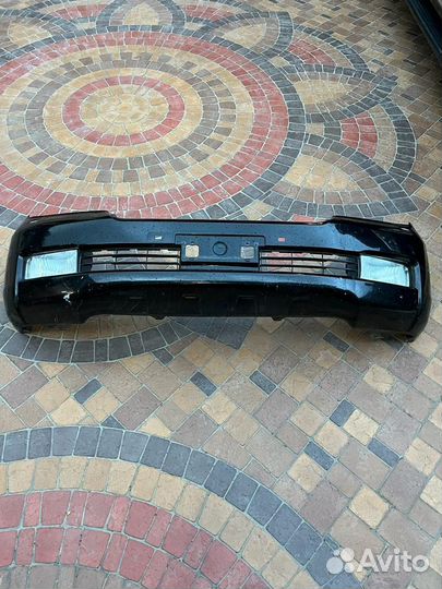 Передний бампер на toyota land cruiser 200