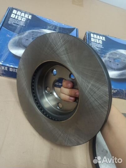 Диски тормозные передние advics