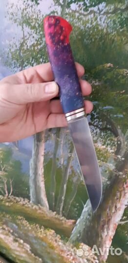 Нож охотничий из порошковой стали