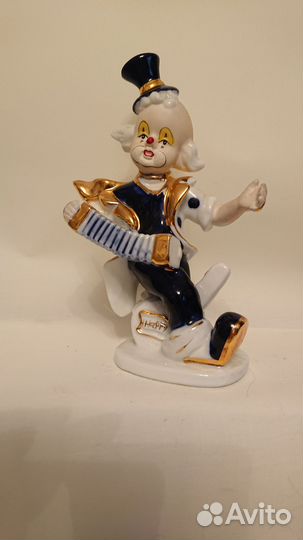 Статуэтка Кобальтовая клоун